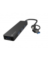 natec Hub USB-C 4 porty Mayfly czarny + adapter USB-A - nr 4