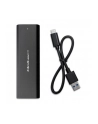 qoltec Obudowa | kieszeń do dysków M.2 SATA SSD | NGFF | USB typ C - nr 19