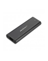 qoltec Obudowa | kieszeń do dysków M.2 SATA SSD | NGFF | USB typ C - nr 20