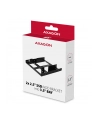 axagon RHD-225 Ramka metalowa do montażu 2 x 2.5' w pozycji 3.5' Czarna - nr 31