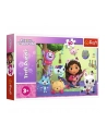 Puzzle 100el Gabi i jej uroczy domek. Koci Domek Gabi. Gabby's Dollhouse 18301 Trefl - nr 2
