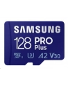 SAMSUNG PRO Plus 128GB microSD UHS-I U3 Full HD 4K UHD 180MB/s Read 130MB/s Write Memory Card Incl. SD-Adapter 2023 - nr 36