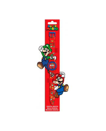 Zegarek cyfrowy KE02 ECO ( bez plastikowego opakowania) Super Mario GSM4234 Kids Euroswan