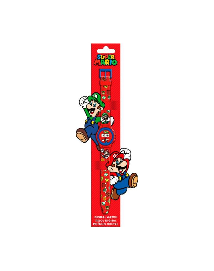 Zegarek cyfrowy KE02 ECO ( bez plastikowego opakowania) Super Mario GSM4234 Kids Euroswan główny