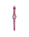 Zegarek analogowy z fioletowym paskiem w metalowym opakowniu Hello Kitty HK50027 Kids Euroswan - nr 1