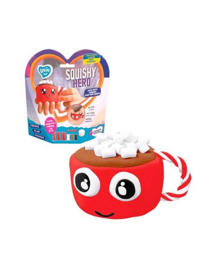 maksik Zestaw z lekką ciastoliną Ciastolina Squishy CupCao 70125 główny