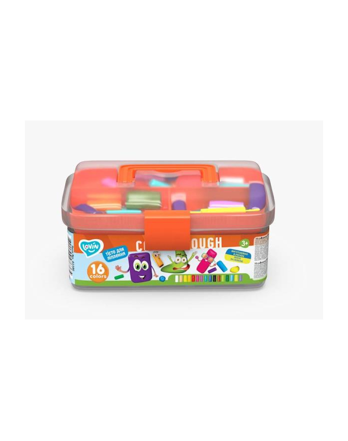 maksik Zestaw ciastoliny BOX TM Lovin 16 kolorów 41186 główny
