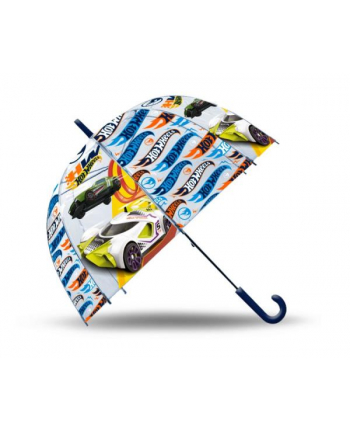 Parasolka przezroczysta automatyczna 48cm Hot Wheels HW00007 Kids Euroswan