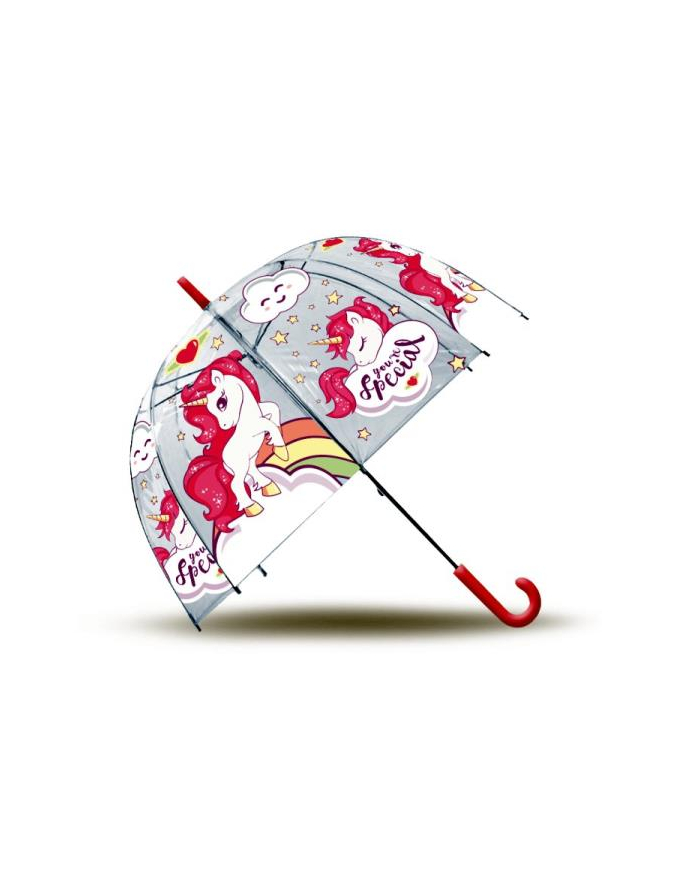 Parasolka przezroczysta 48cm You're Special KL11463 Kids Euroswan główny