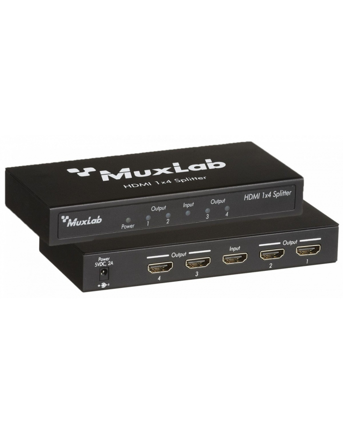 muxlab Splitter HDMI 1x4 (500421), UHD-4K główny