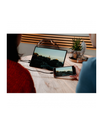 VERBATIM PMT-14 Portable Touchscreen Monitor 14inch Full HD 1080p Metal Housing