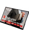 VERBATIM PMT-15 Portable Touchscreen Monitor 15.6inch Full HD 1080p Metal Housing - nr 58