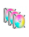 CORSAIR AF ELITE Series AF120 RGB ELITE WHITE 120mm Fluid Dynamic RGB Fan with AirGuide Triple Pack with Lighting Node CORE - nr 3