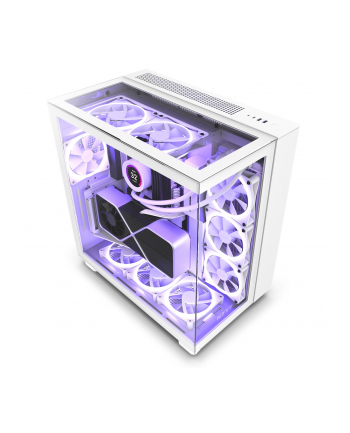 NZXT PC case H9 Elite Midi tower window Kolor: BIAŁY