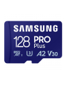 SAMSUNG PRO Plus 128GB microSD UHS-I U3 Full HD 4K UHD 180MB/s Read 130MB/s Write Memory Card Incl. SD-Adapter 2023 - nr 28
