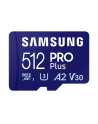 SAMSUNG PRO Plus 512GB microSD UHS-I U3 Full HD 4K UHD 180MB/s Read 130MB/s Write Memory Card Incl. SD-Adapter 2023 - nr 10