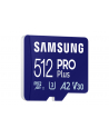 SAMSUNG PRO Plus 512GB microSD UHS-I U3 Full HD 4K UHD 180MB/s Read 130MB/s Write Memory Card Incl. SD-Adapter 2023 - nr 12