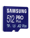 SAMSUNG PRO Plus 512GB microSD UHS-I U3 Full HD 4K UHD 180MB/s Read 130MB/s Write Memory Card Incl. SD-Adapter 2023 - nr 22