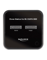 D-ELOCK M.2 Docking Station for 2 x M.2 SATA SSD with Clone function - nr 17