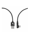 tb Kabel USB-USB C 1.5m kątowy, czarny sznurek - nr 4