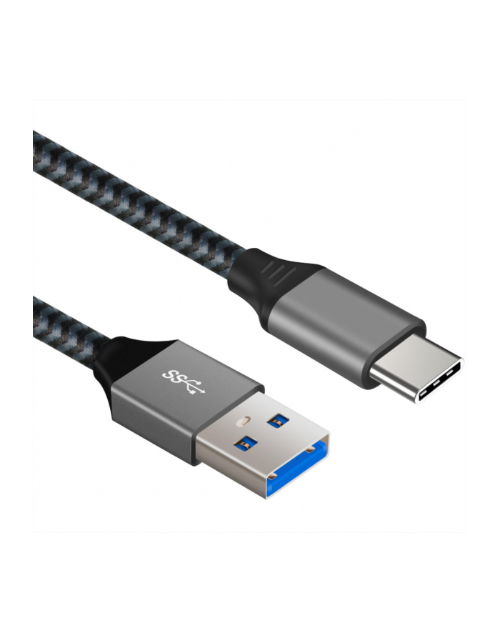 ART CABLE USB-C male - USB 3.1 male QC3.0 15W 3A ALU data/power oem 0.5m główny