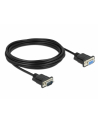 D-ELOCK Serial Cable RS-232 Sub-D9 male to female with narrow plug housing 5m - nr 6