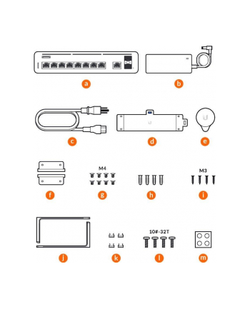 ubiquiti networks UBIQUITI UISP-Console-(wersja europejska) Controler Switch Gateway 2x 10G SFP+ 9x GbE RJ45