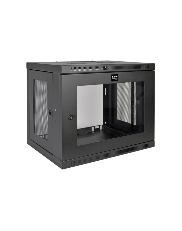 EATON TRIPPLITE SmartRack 9U Low-Profile Switch-Depth Wall-Mount Mini Rack Enclosure Clear Acrylic Window główny