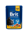 Brit Cat Pouches Salmon'amp;TROUT 100g - nr 1