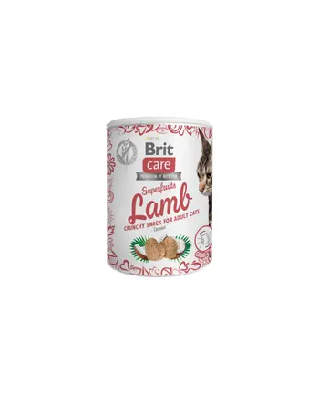 Brit Care Cat Snack Superfruits Lamb 100g