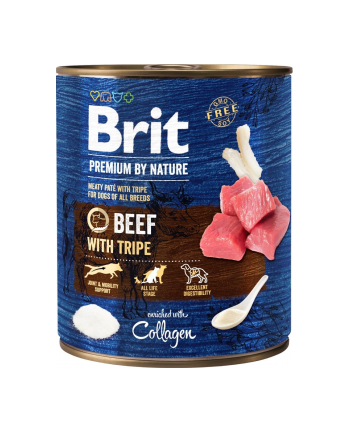 Brit Premium By Nature BEEF'amp;TRIPES 800g