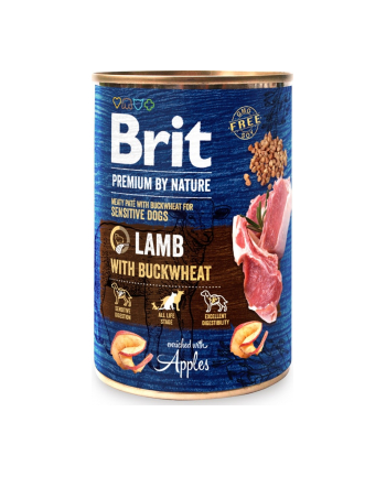 Brit Premium By Nature Lamb'amp;BUCKWHEAT 400g