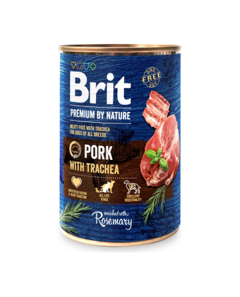 Brit Premium By Nature Pork'amp;TRACHEA 400g