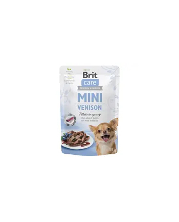 Brit Care Mini Pouch VENISON 85g