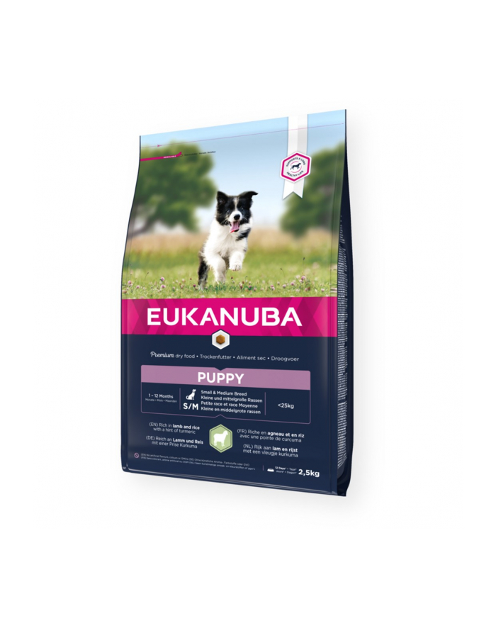 Eukanuba puppy small  and medium lamb and rice 25kg główny