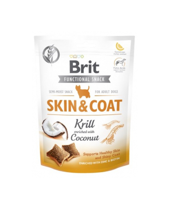 Brit Care Dog Functional Snack SKIN'amp;COAT KRILL 150g nr 1