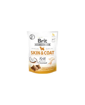 Brit Care Dog Functional Snack SKIN'amp;COAT KRILL 150g