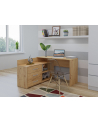 top e shop Biurko narożne + komoda DANY 120x50xH76 artisan - nr 9