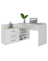 top e shop Biurko narożne + komoda DANY 120x50xH76 biały - nr 5