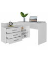 top e shop Biurko narożne + komoda DANY 120x50xH76 biały - nr 9