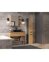 top e shop Szafka łazienkowa NEL IV 31x30xH174 antracyt/artisan - nr 3