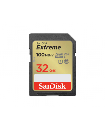SANDISK EXTREME SDHC 32GB 100MB/s CL10 UHS-I