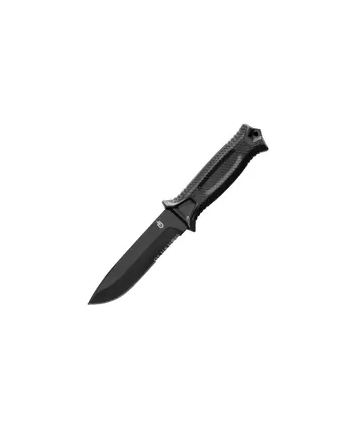 Nóż survivalowy GERBER Strongarm Fixed Serrated Black nr 1