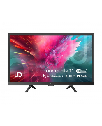 Telewizor 24''; UD 24W5210 HD, D-LED, System Android 11, DVB-T2 HEVC