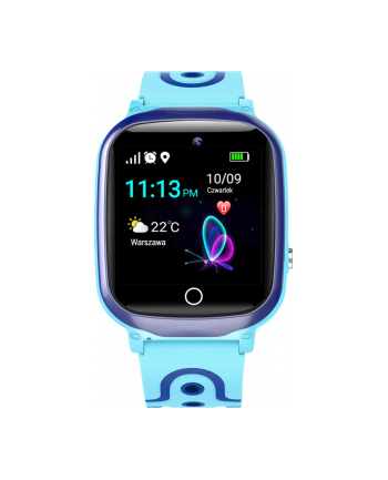GoGPS Smartwatch K17 Niebieski (K17BL)