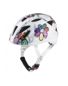 Kask rowerowy ALPINA XIMO FLASH biały w kwiatki 49-54 - nr 1