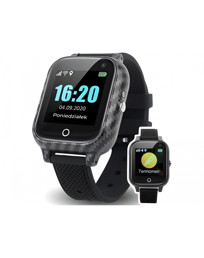 GoGPS Smartwatch dla dzieci K27 Black główny