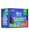 Brit Cat Pouches STERILE PLATE 1200g (12x100g) - nr 3