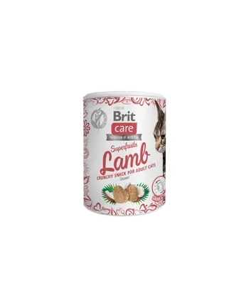 Brit Care Cat Snack Superfruits Lamb 100g