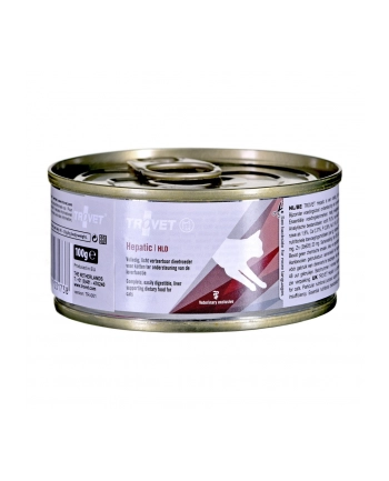 Trovet HLD Hepatic 100g ze świeżym kurczakiem, dla kotów